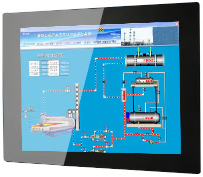 全封閉式PLC電阻屏工業(yè)觸控一體機(jī)圖6